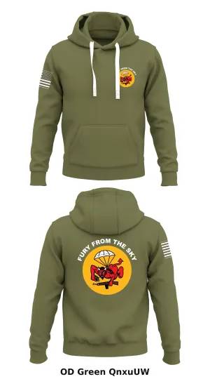 1/58th PIR Store 1  Core Men's Hooded Performance Sweatshirt - QnxuUW