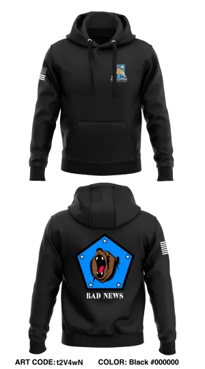 1st PLT, HOC, 741MI BN, 74 MI BDE  Core Men's Hooded Performance Sweatshirt - t2V4wN