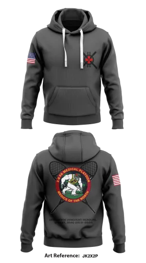 2-8 FAR medics  Core Men's Hooded Performance Sweatshirt - JK2x2p