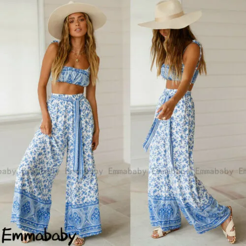 2 Pieces Summer Tracksuit Set