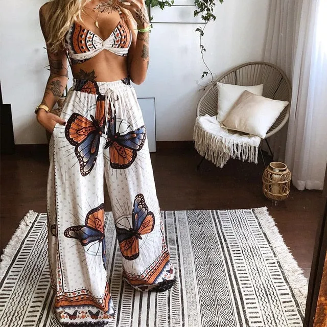 2 Pieces Summer Tracksuit Set