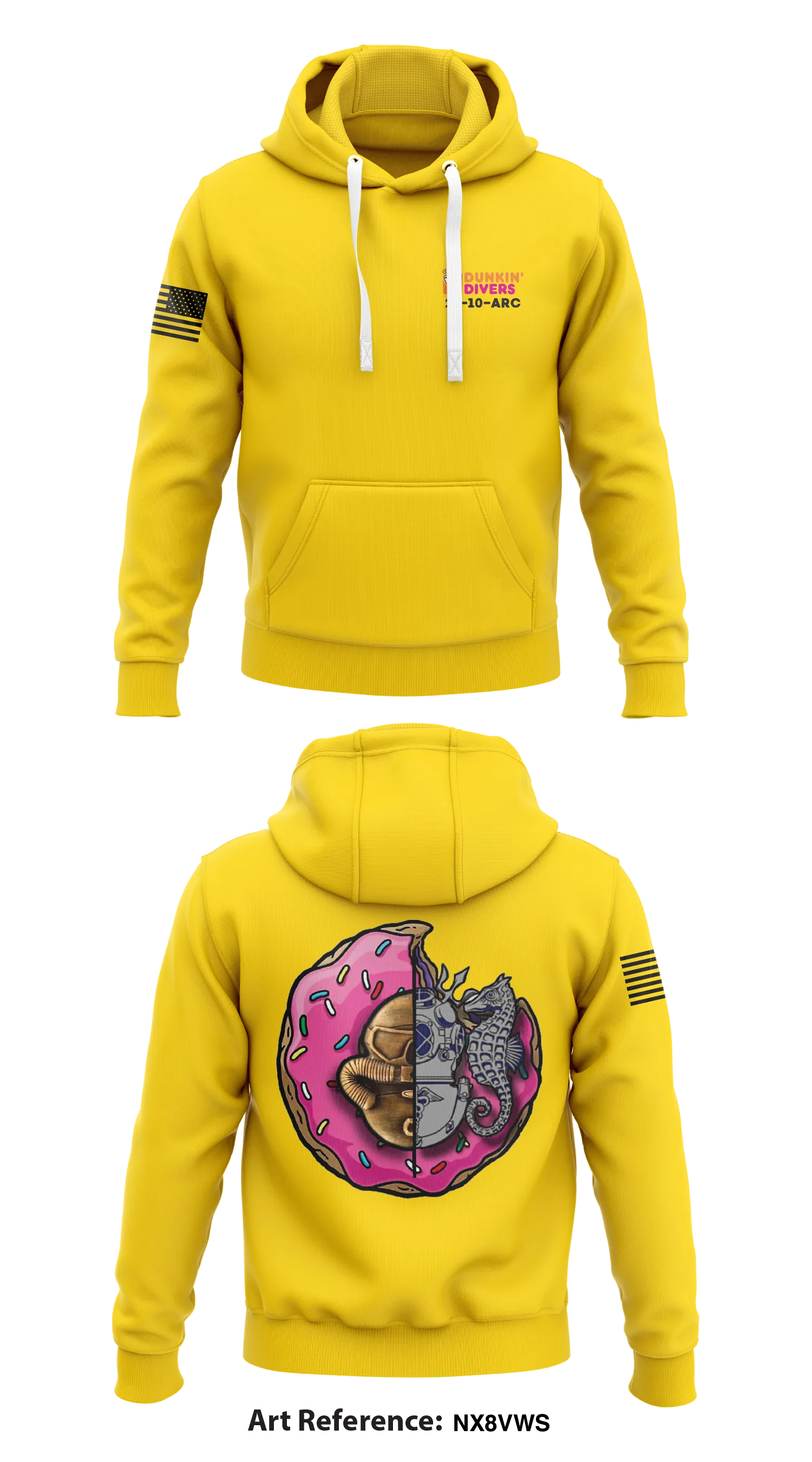 21-1-ARC Store 1  Core Men's Hooded Performance Sweatshirt - thXMCJ