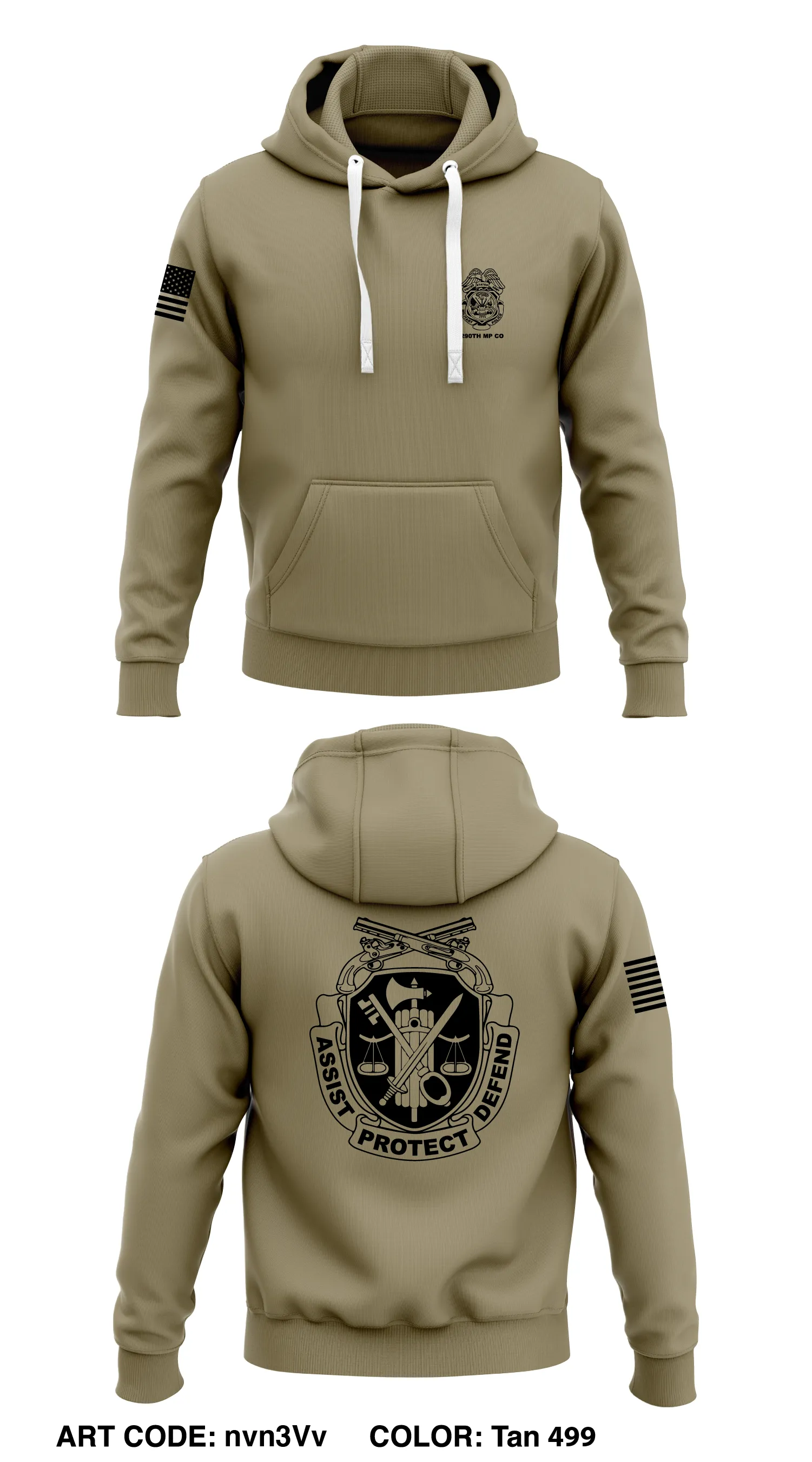29TH Military Police Detention Company Store 1  Core Men's Hooded Performance Sweatshirt - nvn3Vv