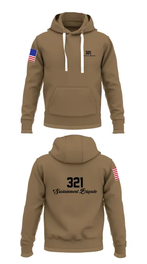321st Sustainment Brigade Store 1  Core Men's Hooded Performance Sweatshirt - 75728127311