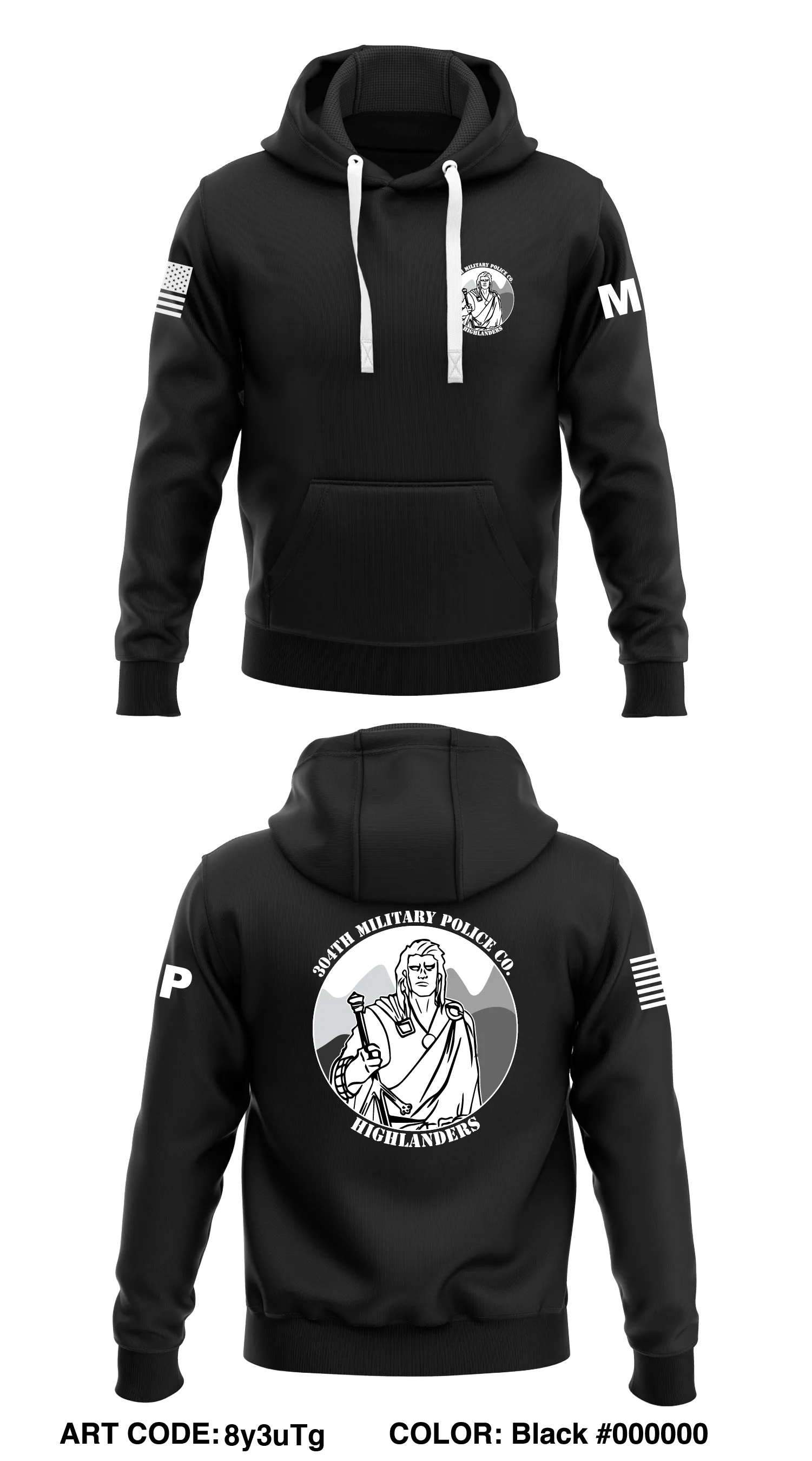 34th MP Co  Store 1  Core Men's Hooded Performance Sweatshirt - 8y3uTg