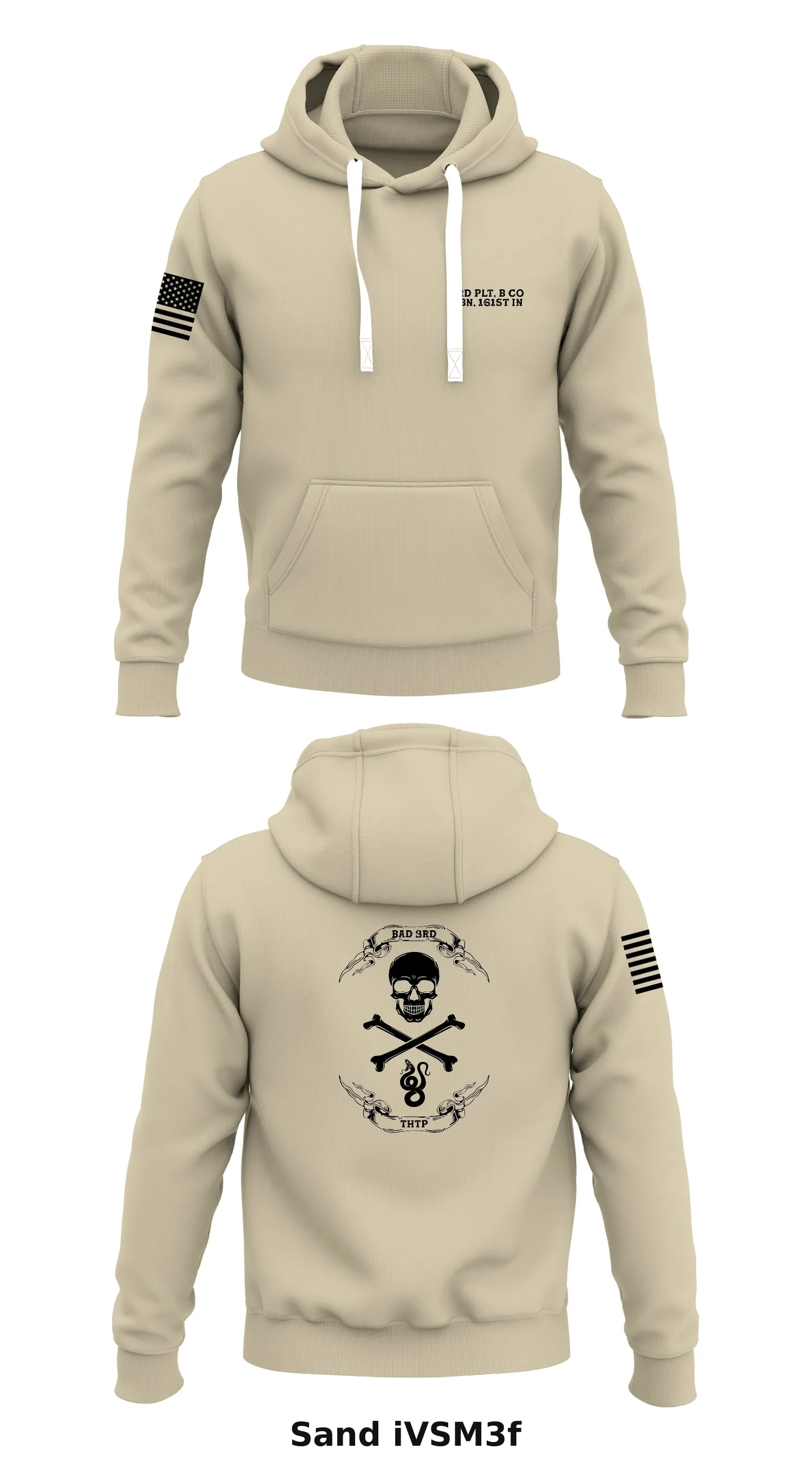 3rd Plt, B Co, 1 BN, 161st IN Store 1  Core Men's Hooded Performance Sweatshirt - iVSM3f