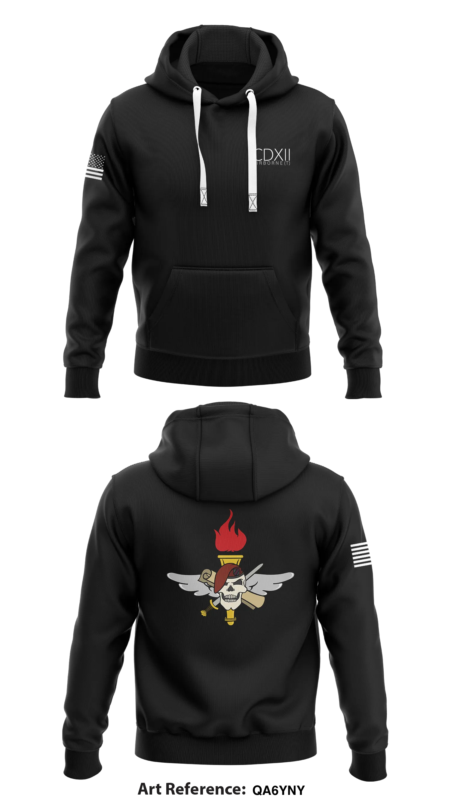 412th CA BN Store 1  Core Men's Hooded Performance Sweatshirt - QA6yny