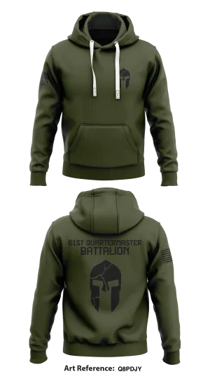 61st QUARTERMASTER BATTALION Store 1 Core Men's Hooded Performance Sweatshirt - Q8pdJY