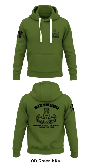 812th EOD Store 1  Core Men's Hooded Performance Sweatshirt - hNa