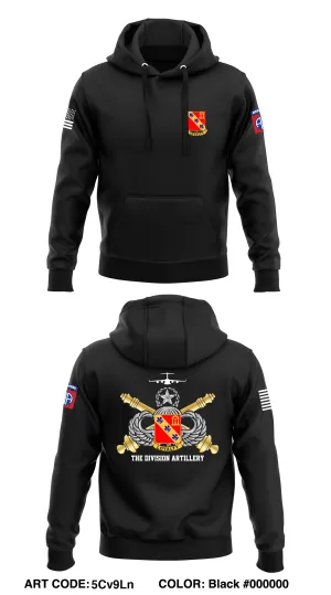 82d Airborne Division Artillery Store 1  Core Men's Hooded Performance Sweatshirt - 5Cv9Ln