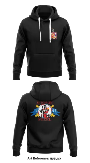 A BTRY 1-41 FA Store 1  Core Men's Hooded Performance Sweatshirt - nUeUMx