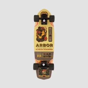 Arbor Artist Pocket Rocket (Slight 2nd's) Cruiser Skateboard Multi/Black - 27"