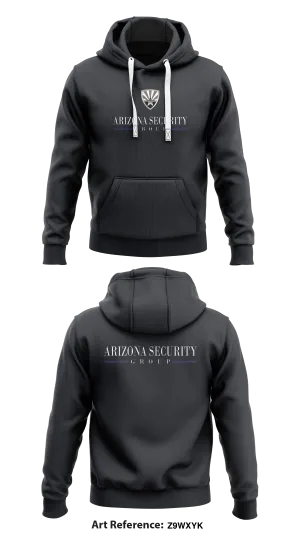 Arizona Security Group Core Men's Hooded Performance Sweatshirt - Z9wxYk