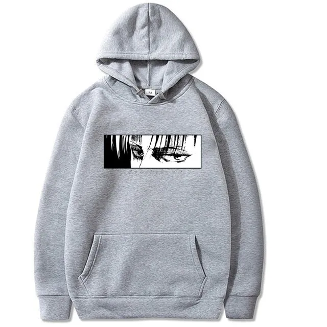 Attack on Titan Hoodie Men Fashion Loose Pullovers Casaul Tops