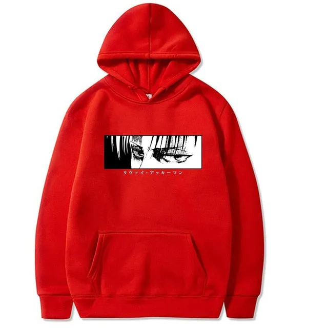 Attack on Titan Hoodie Men Fashion Loose Pullovers Casaul Tops