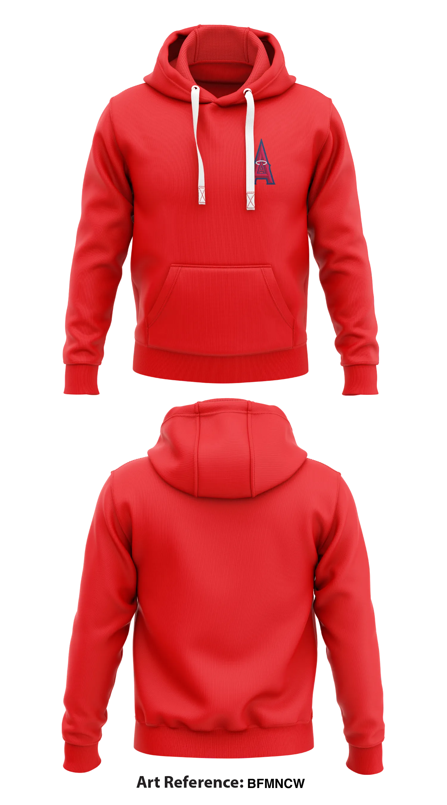 Austin Angels Store 1  Core Men's Hooded Performance Sweatshirt - Bfmncw