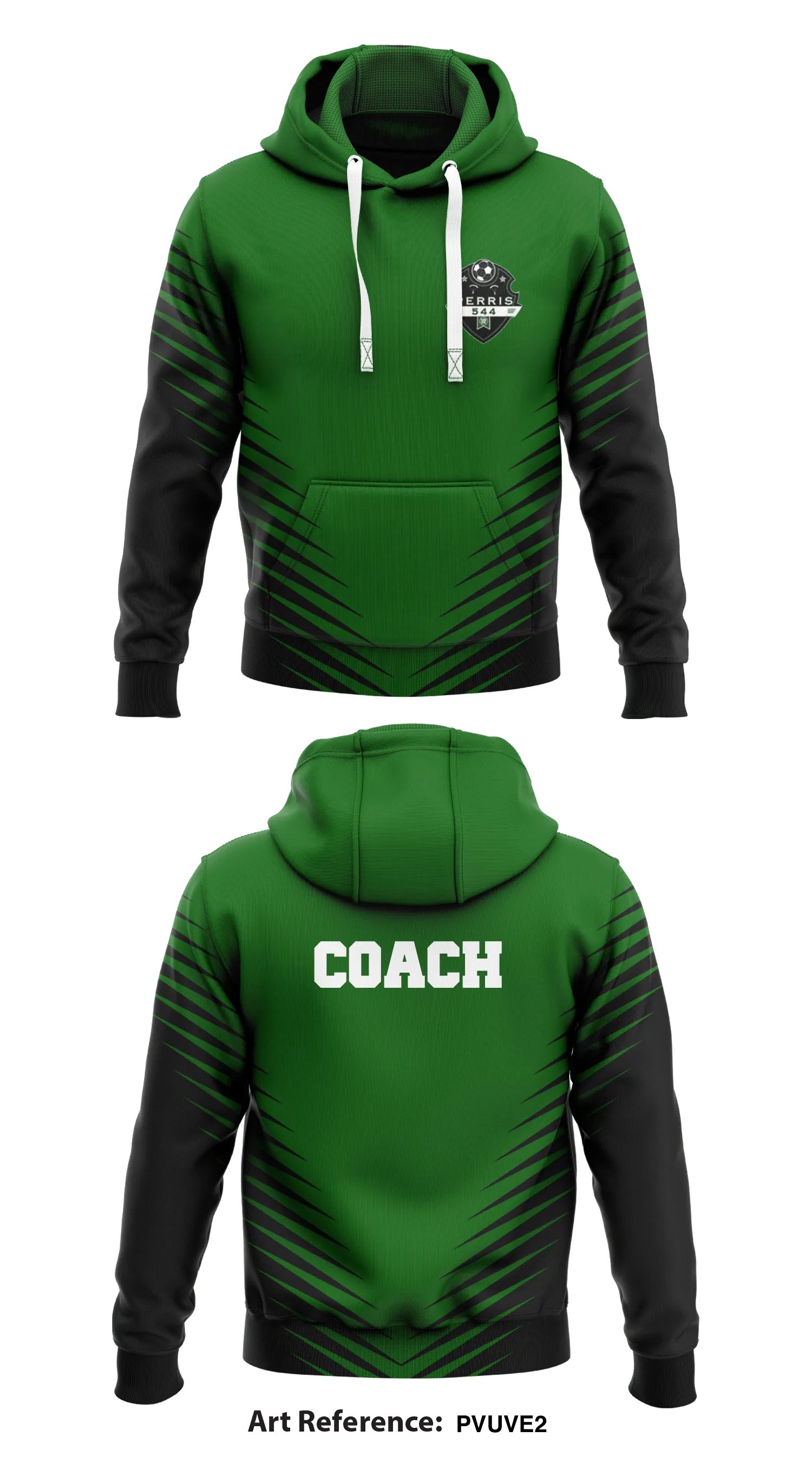 AYSO PERRIS 544 Store 1  Core Men's Hooded Performance Sweatshirt - Pvuve2
