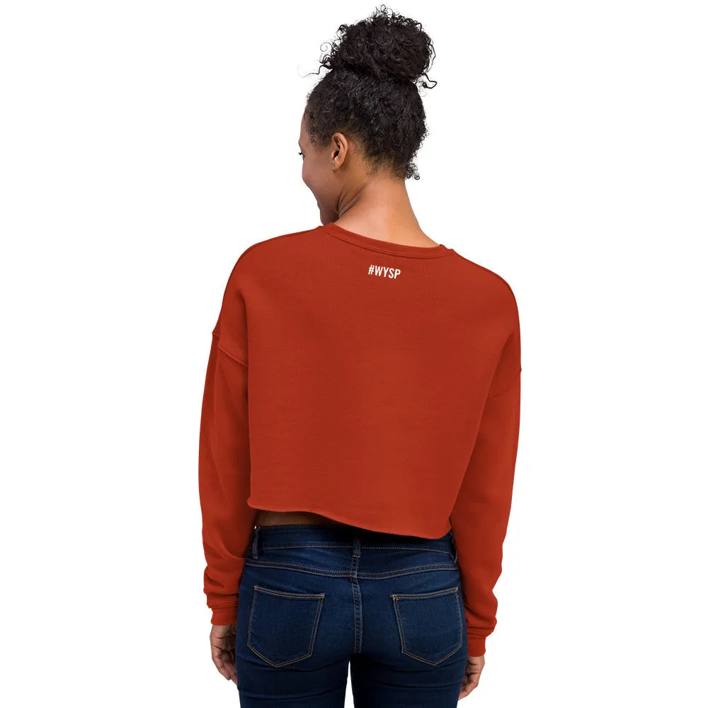 Be Creative - Crop Sweatshirt