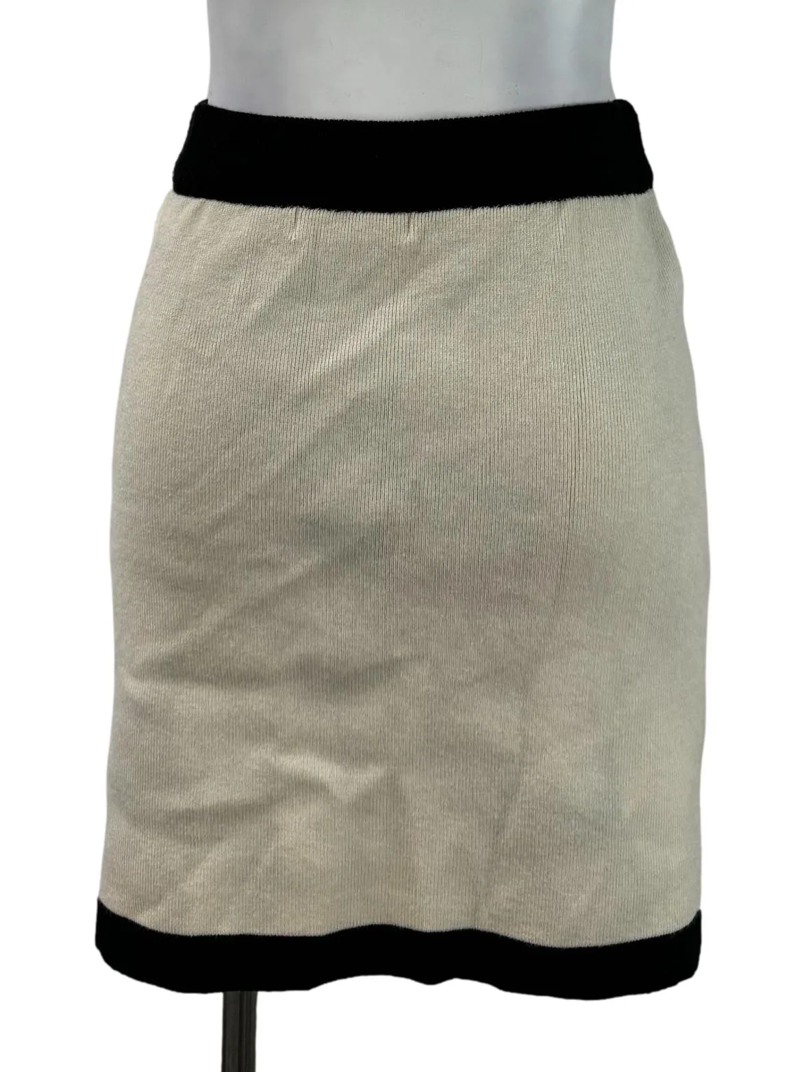 Beige Knitted Skirt