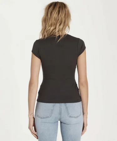 Billabong Women's Natural Wonder Tee | Off Black