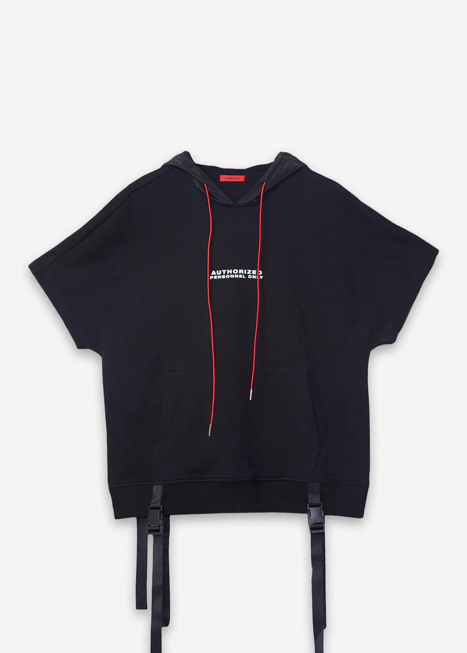 Blank State Men's Short Sleeve Hoodie  Black