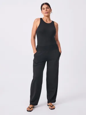Bliss Wide Leg Pant - Black