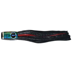 Bluewater Trolling Skirt 10" POP Black Red