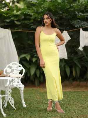 Button Down Maxi Dress