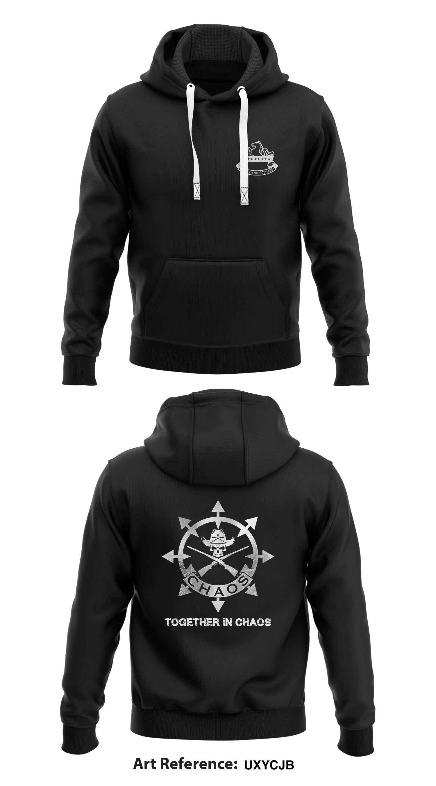C Co, 3-8 CAV, 3 ABCT, 1 CD Store 1  Core Men's Hooded Performance Sweatshirt - uxYcJB