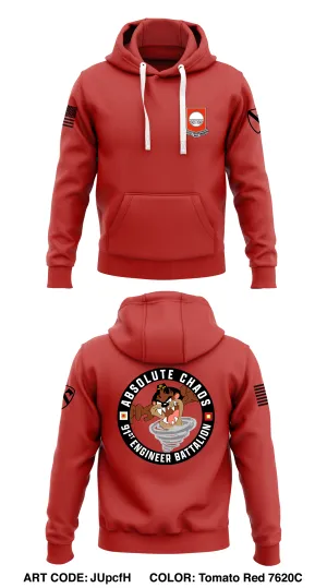C Co, 91st BEB, 1ABCT, 1CD Store 1  Core Men's Hooded Performance Sweatshirt - JUpcfH