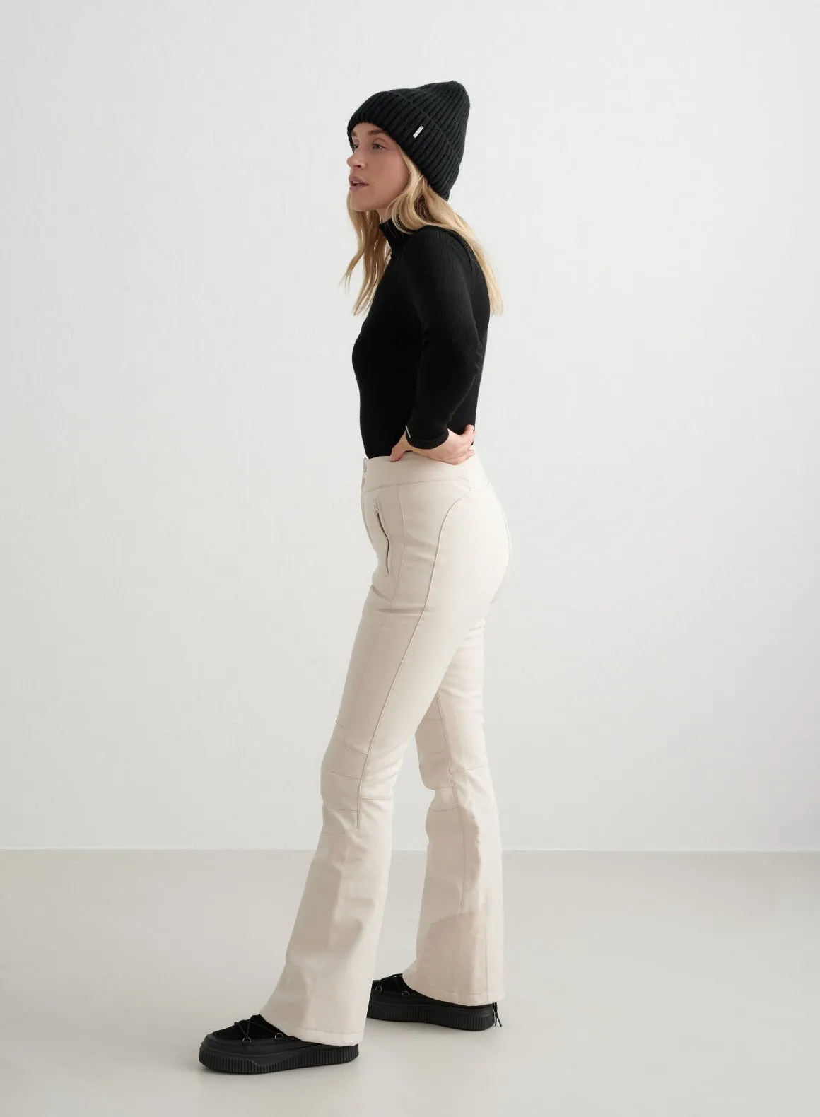 Café Au Lait Stretch Thermo Pants