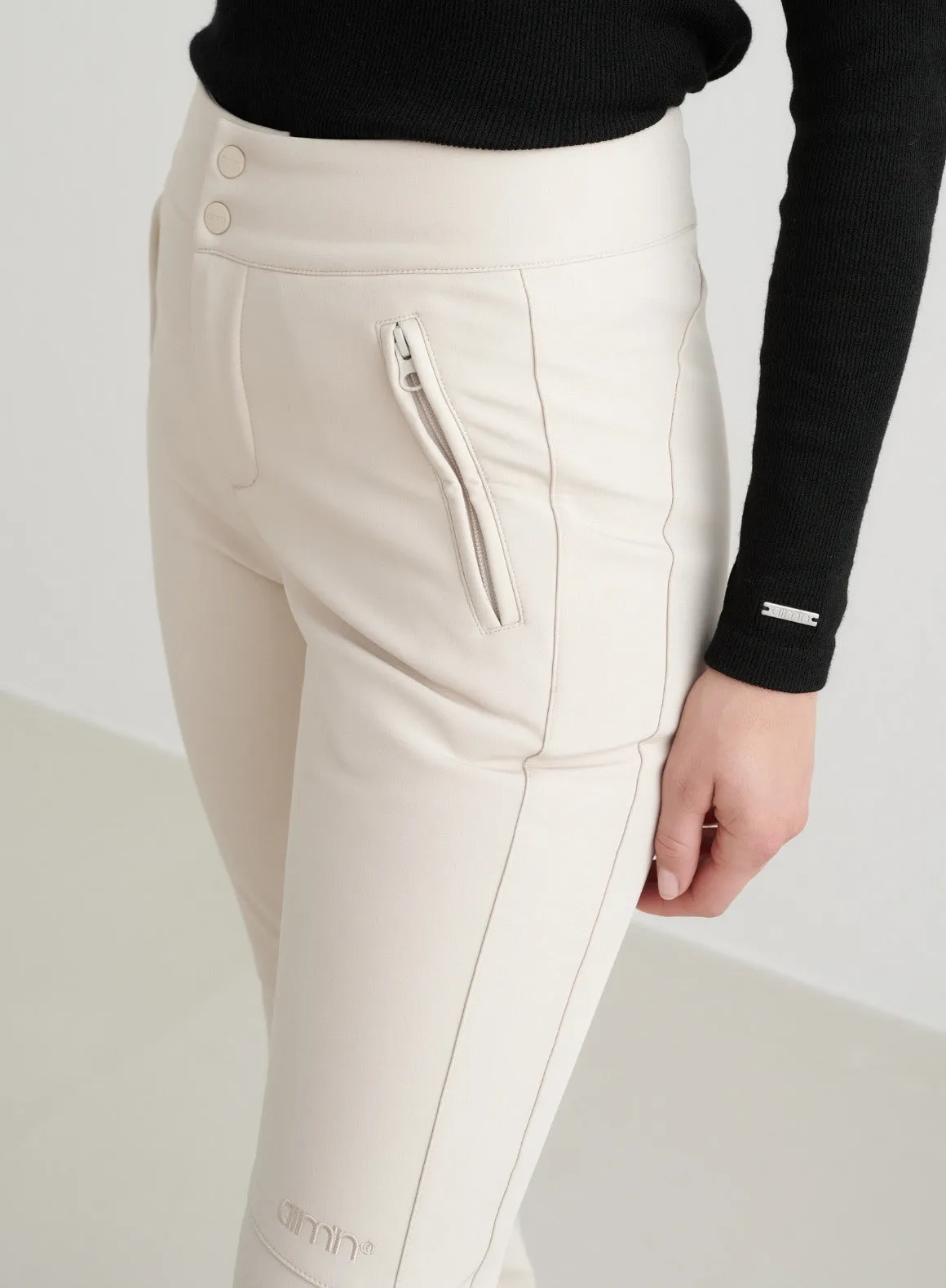 Café Au Lait Stretch Thermo Pants