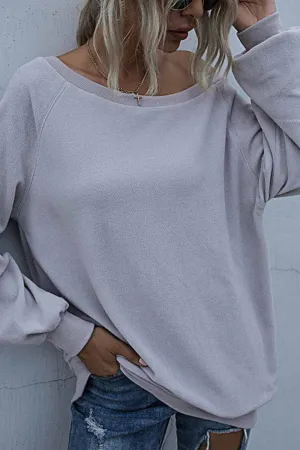Chicindress Loose Padded Round Neck Top