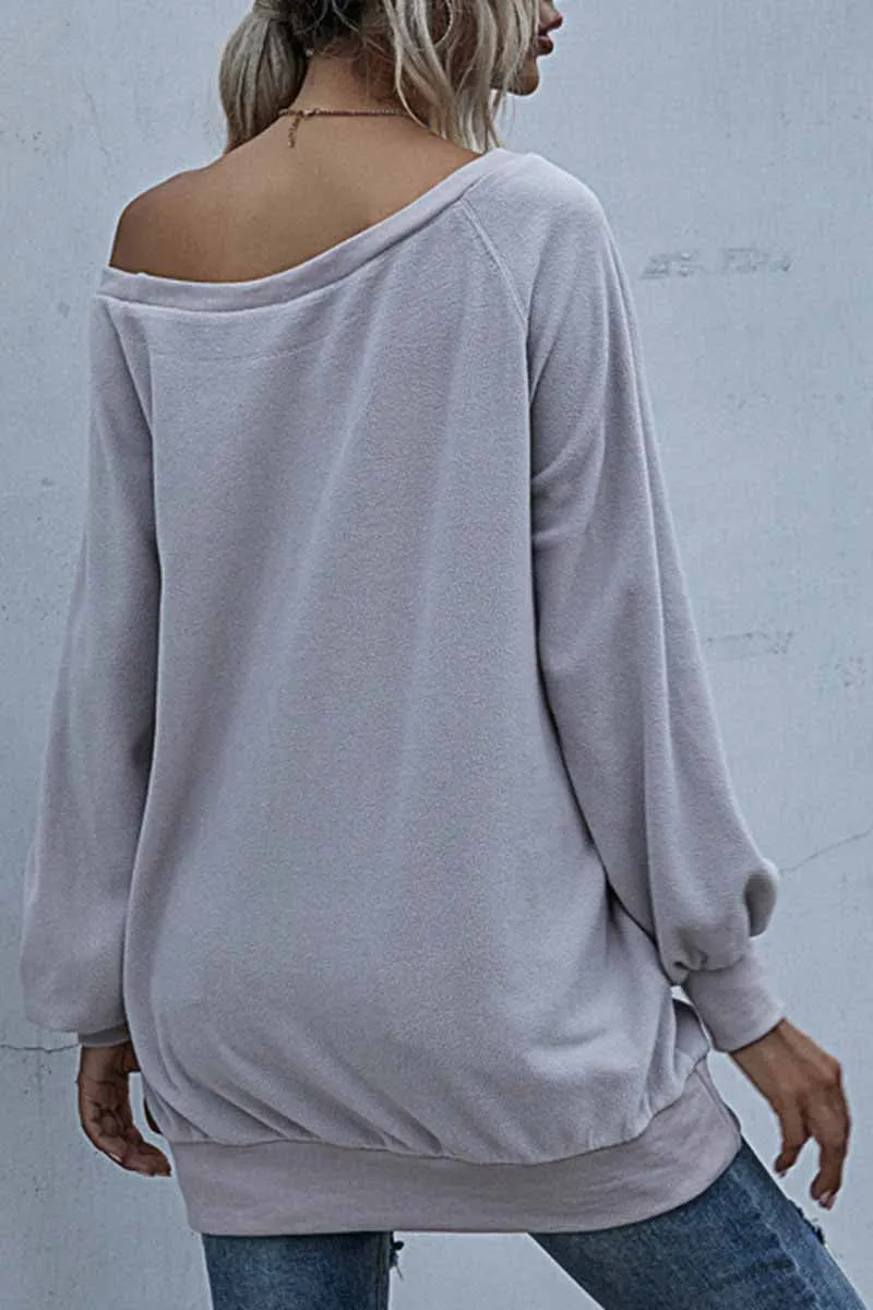 Chicindress Loose Padded Round Neck Top