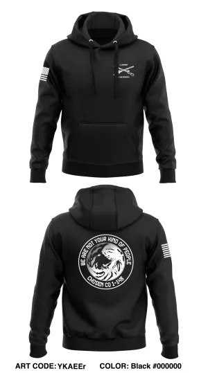 Chosen 1-148 Infantry Store 1  Core Men's Hooded Performance Sweatshirt - YKAEEr