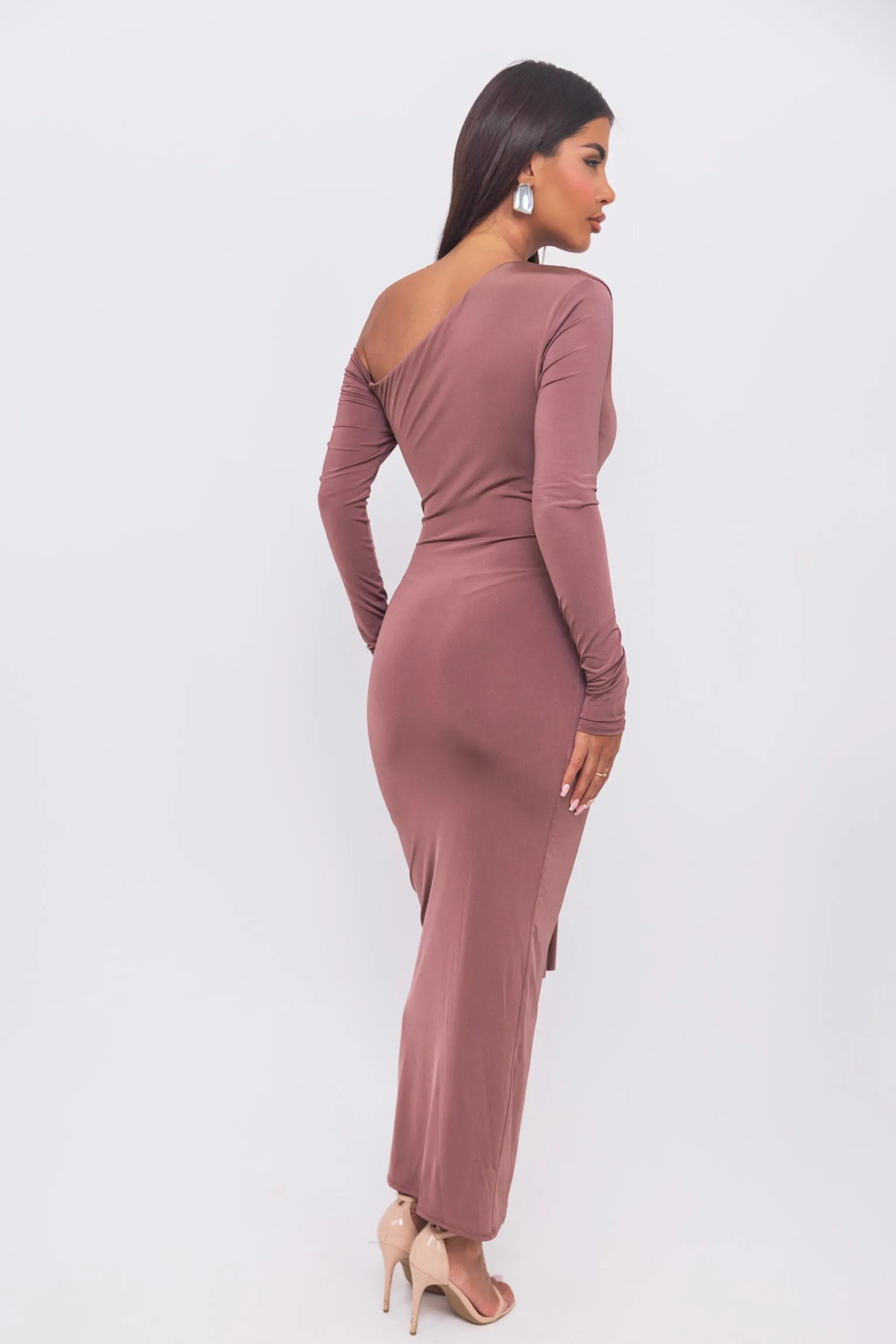 Claira Café Dress