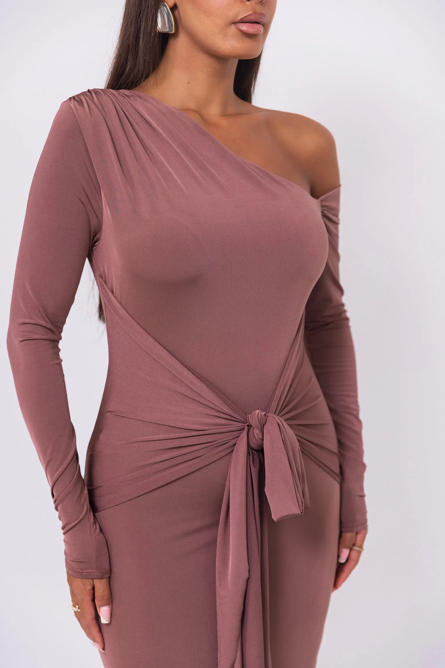 Claira Café Dress