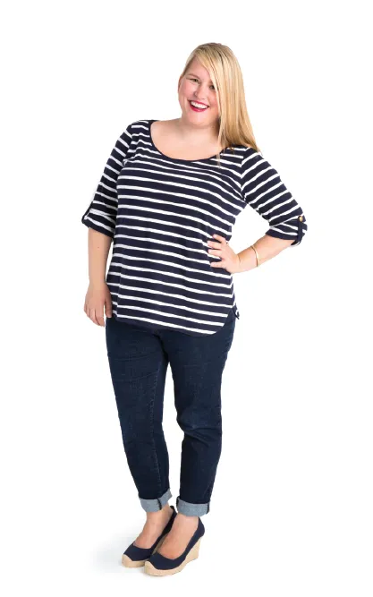 Concord T- Shirt Pattern #2201 by Cashmerette