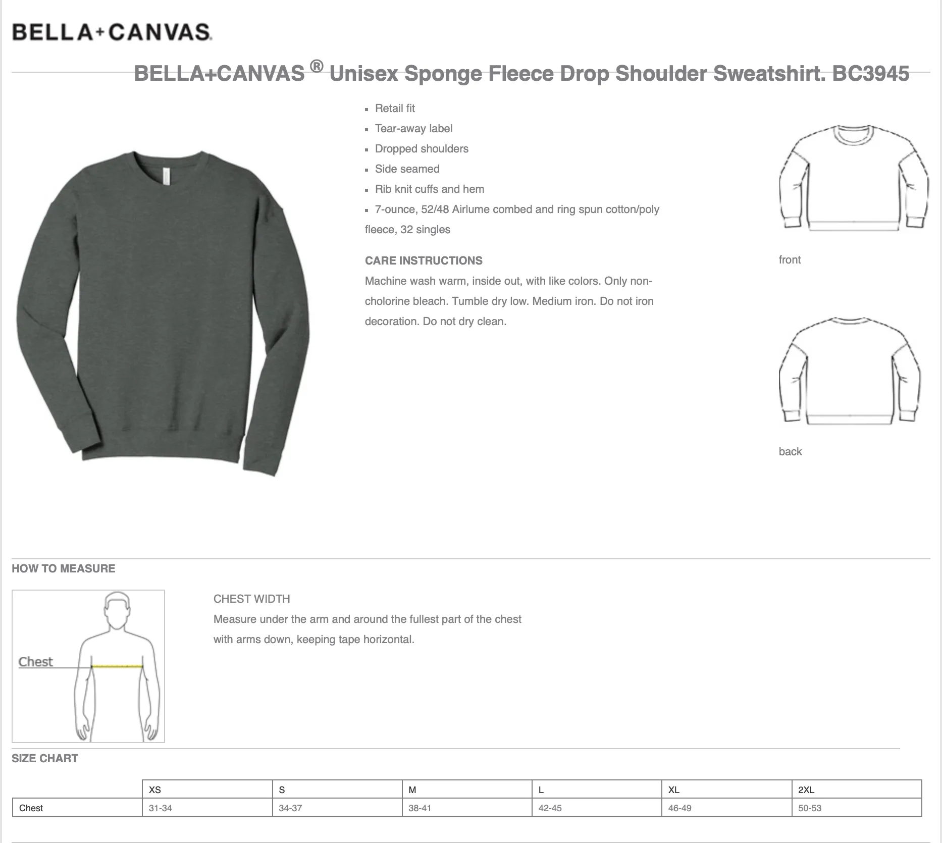 Cool Moms Club (outlined words) Fleece crewneck pullover