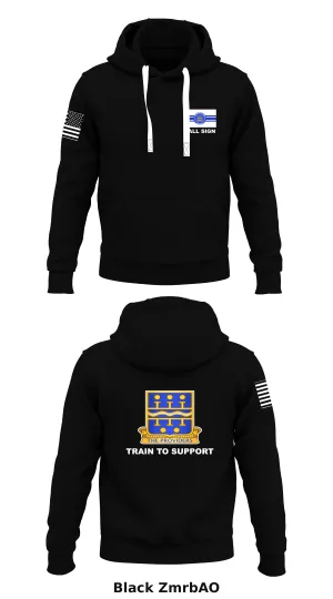 Custom 266th quartermaster battalion Store 1  Core Men's Hooded Performance Sweatshirt - ZmrbAO