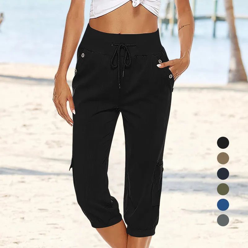 Damenhose mit Tunnelzug
