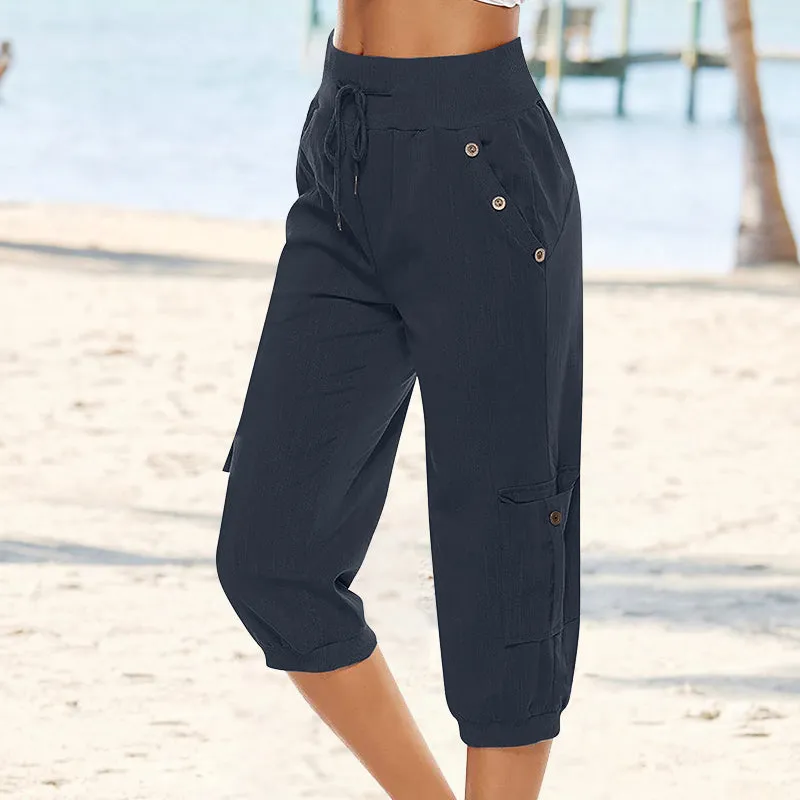 Damenhose mit Tunnelzug
