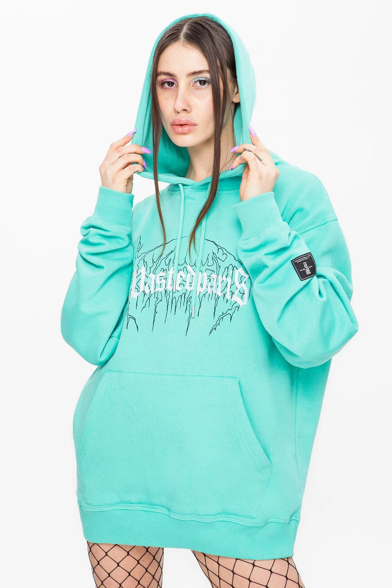 Dark Bridge Hoodie Mint