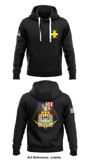 Delt Co., 766th BEB Store 1  Core Men's Hooded Performance Sweatshirt - uyNfRs