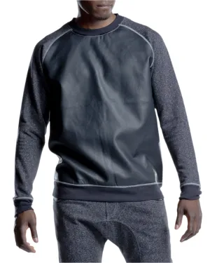Denim Fleece Crewneck