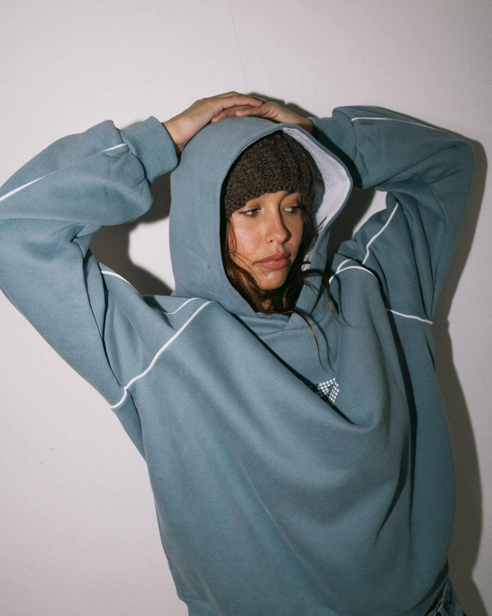 Digi Oversized Fleece Hoodie