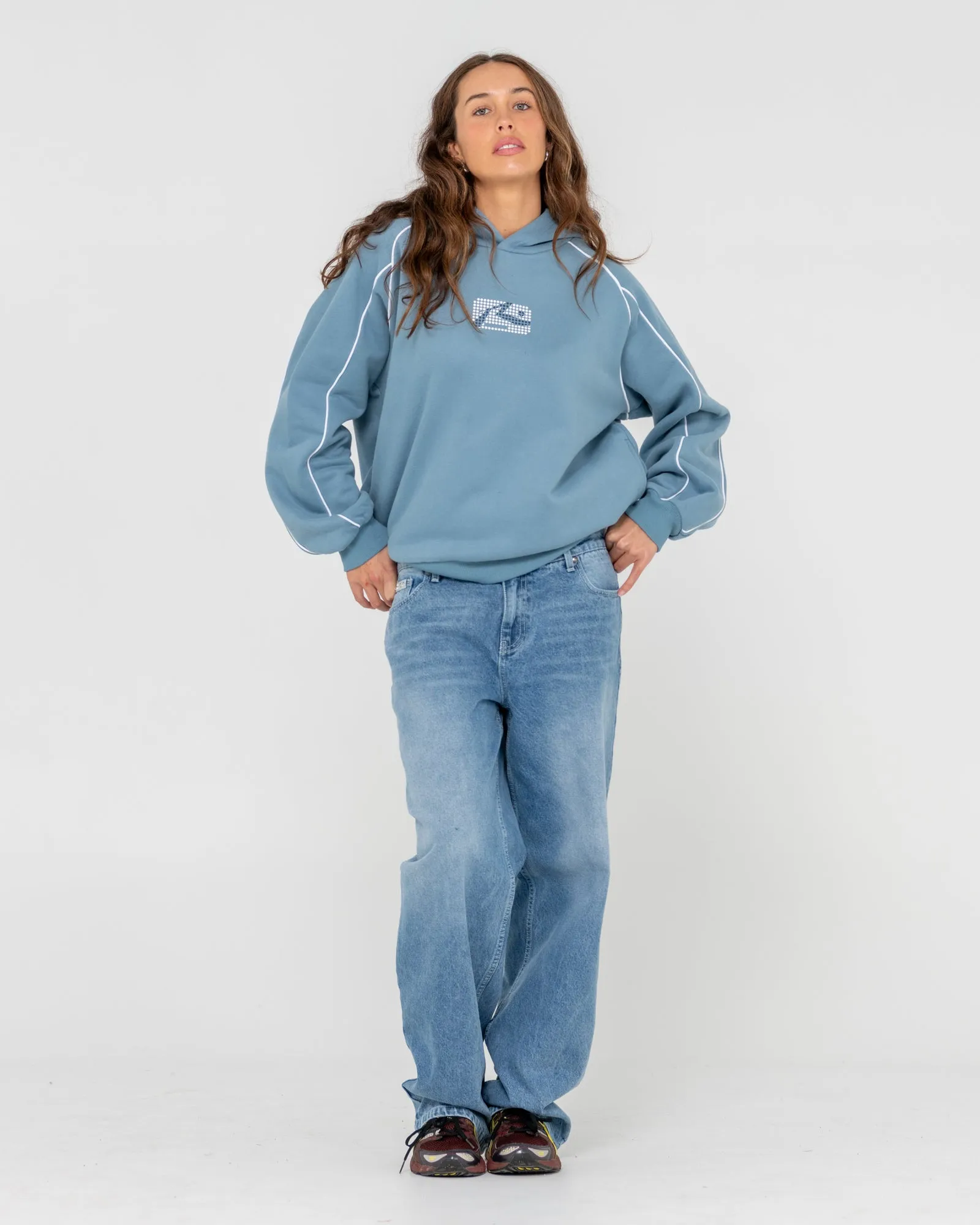 Digi Oversized Fleece Hoodie