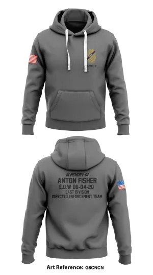 DIRECTED ENFORCEMENT TEAM EAST DIVISION Store 1  Core Men's Hooded Performance Sweatshirt - G8cNCN