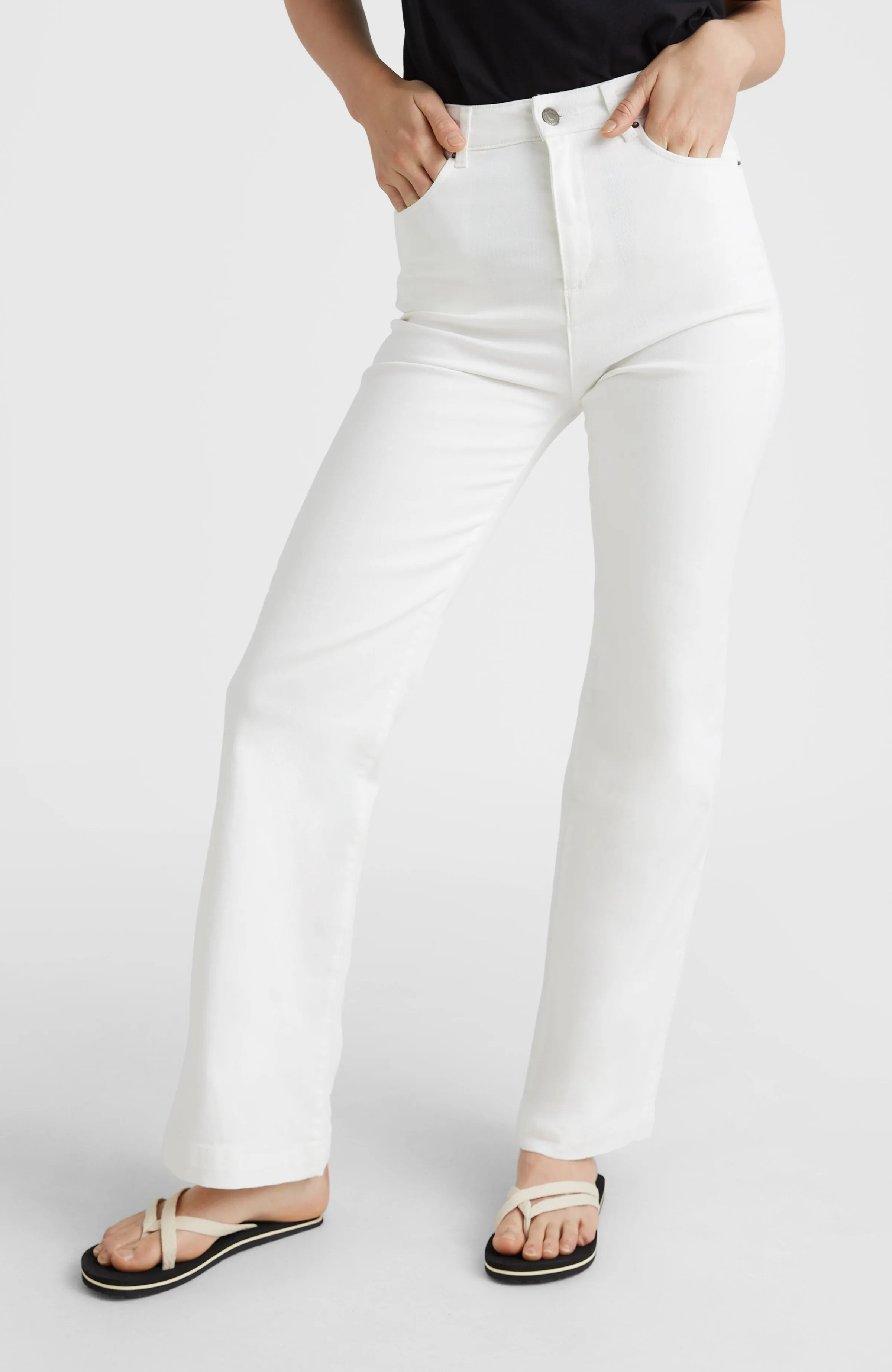 Dive Twill Hose | Snow White