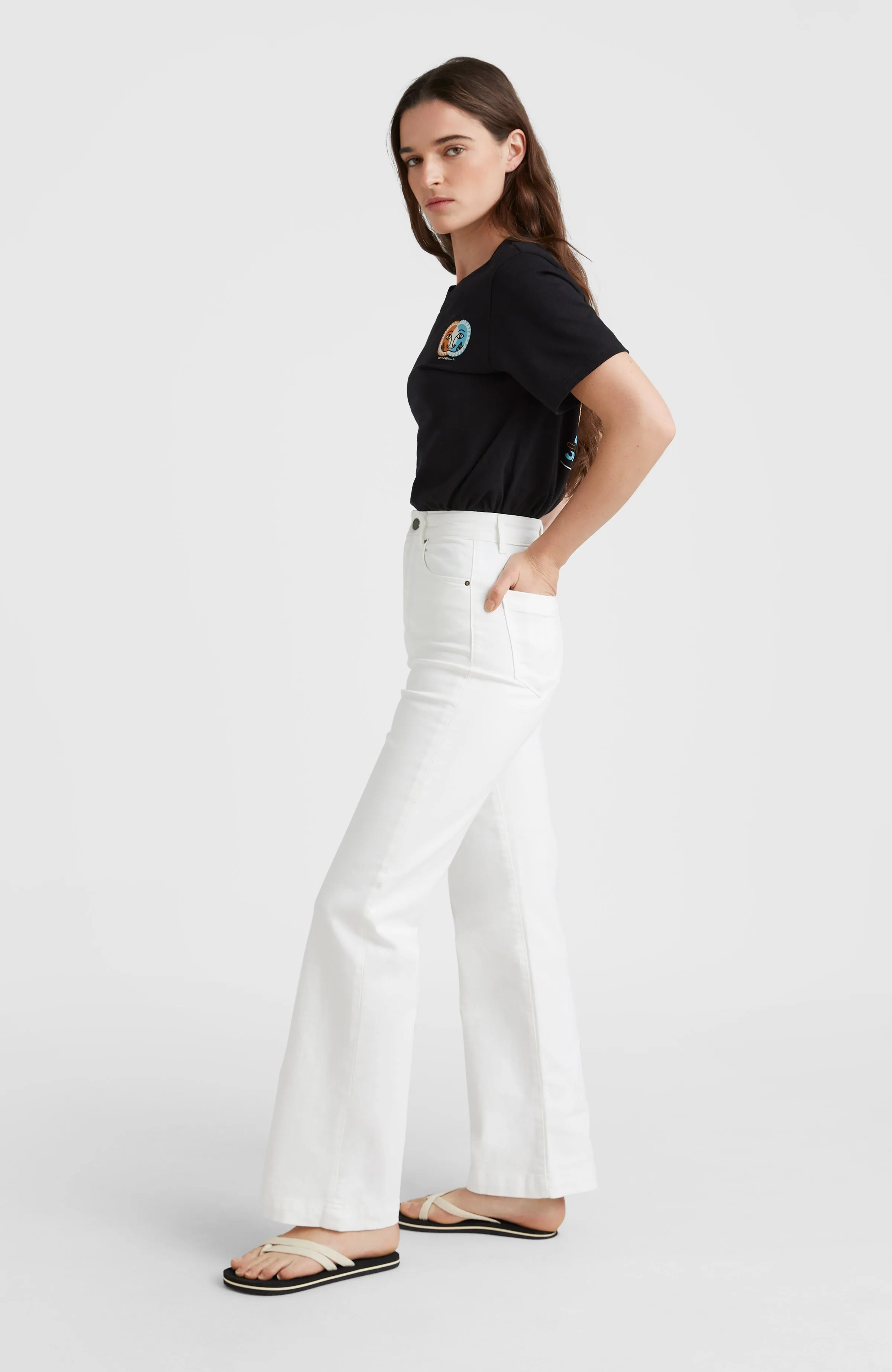 Dive Twill Hose | Snow White